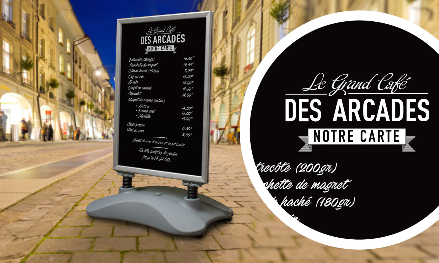 stop trottoir boutique magasin