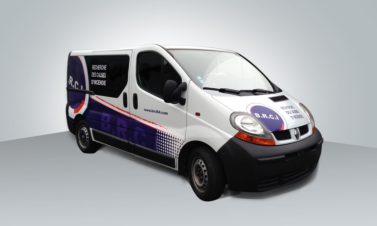 Habillage camionnette entreprise artisan